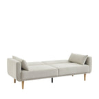 Emma - 3-Seater Sofa Bed - Fabric - Beige