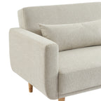 Emma - 3-Seater Sofa Bed - Fabric - Beige