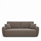 Jul - Sofá cama de 3 plazas - Pana - Topo