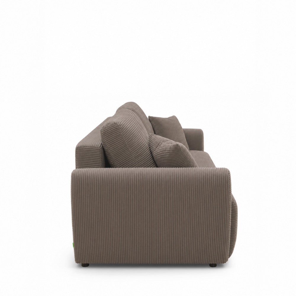 Jul - Sofá cama de 3 plazas - Pana - Topo