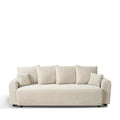 Pol - 3-Seater Sofa Bed - Corduroy - Beige