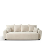 Pol - 3-Seater Sofa Bed - Corduroy - Beige
