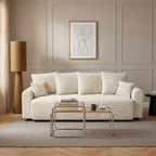 Pol - 3-Seater Sofa Bed - Corduroy - Beige
