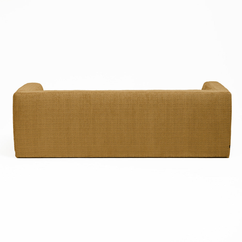 Danae - 4-Seater Sofa Bed - Chenille Fabric - Bronze