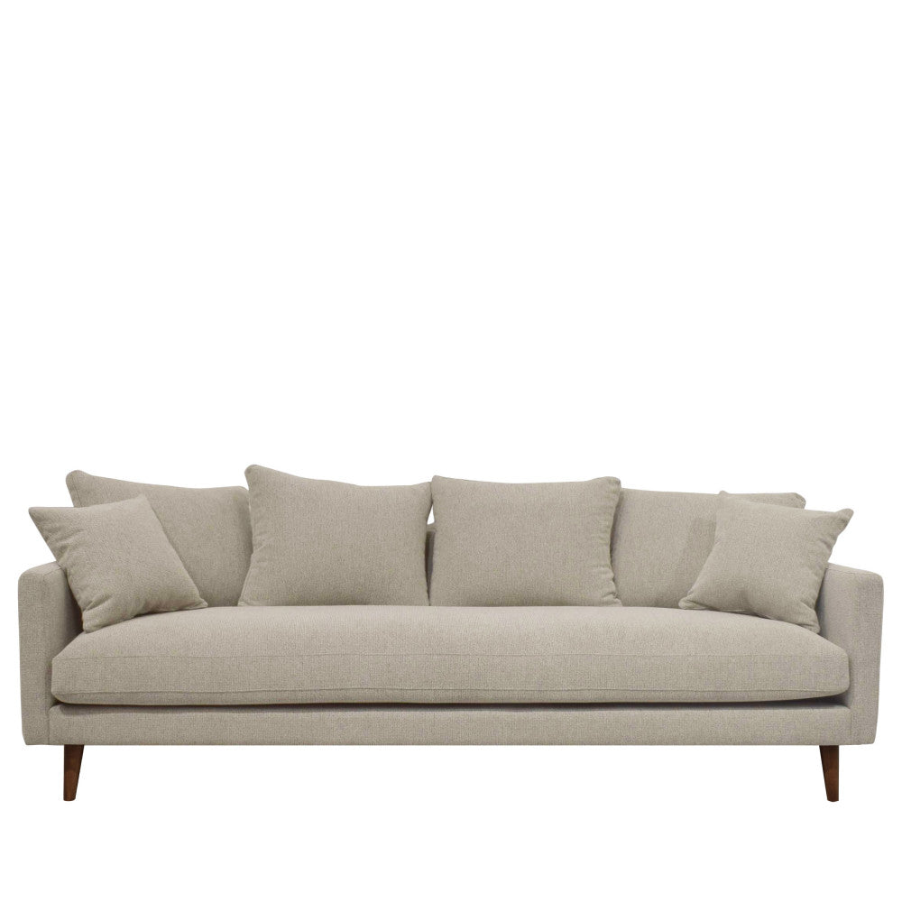 Villabon - 4-Seater Sofa Bed - Fabric - Natural Mottled