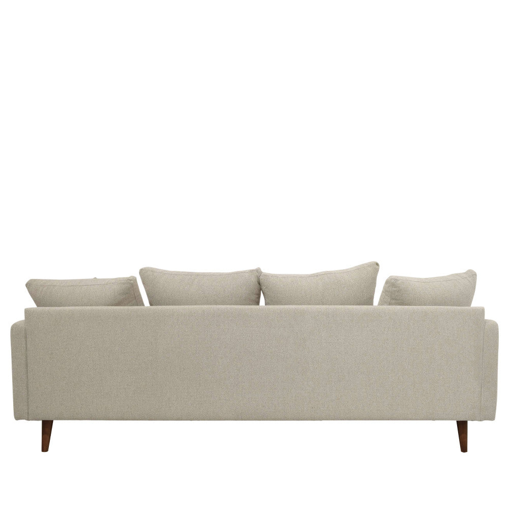Villabon - 4-Seater Sofa Bed - Fabric - Natural Mottled