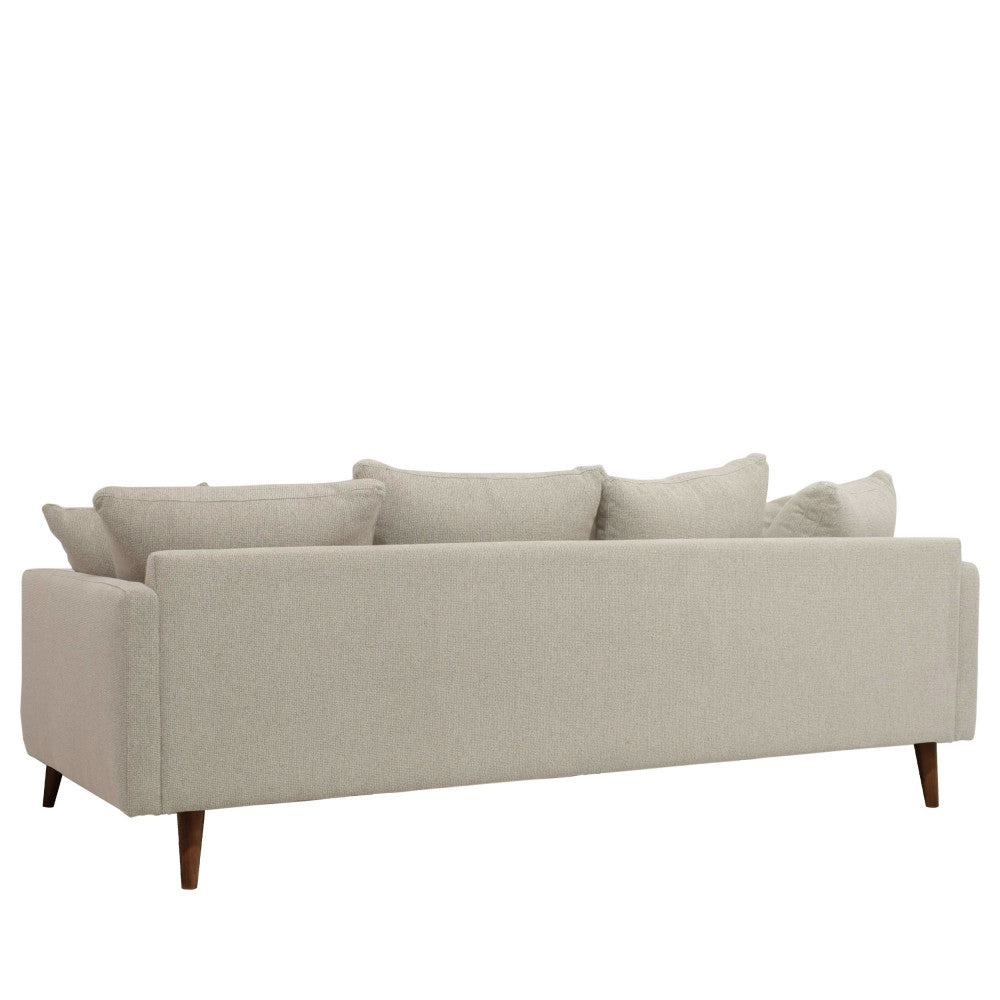 Villabon - 4-Seater Sofa Bed - Fabric - Natural Mottled