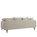 Villabon - 4-Seater Sofa Bed - Fabric - Natural Mottled
