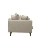 Villabon - 4-Seater Sofa Bed - Fabric - Natural Mottled