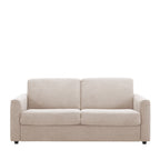 Morena - Sofá cama exprés de 3 plazas - Tejido - Beige