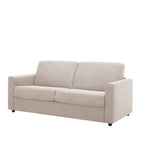 Morena - Sofá cama exprés de 3 plazas - Tejido - Beige