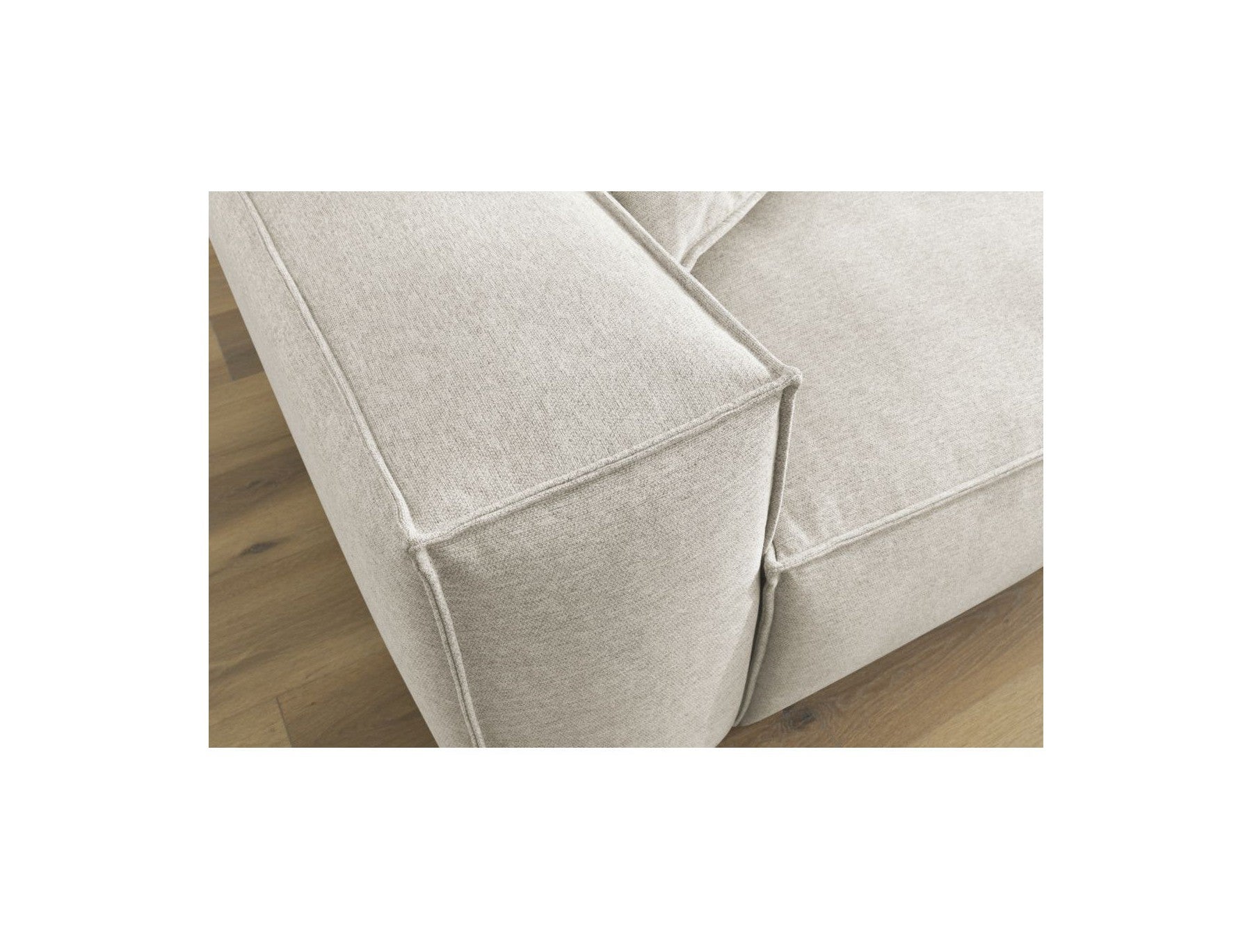 Reversible Corner Sofa Boheme Mottled Fabric