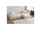 Reversible Corner Sofa Boheme Mottled Fabric