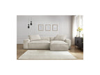 Reversible Corner Sofa Boheme Mottled Fabric