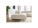 Jeanne - Modular Fixed Corner Sofa - Velvet Fabric With 2 Low Chairs, 1 Corner And 2 Poufs