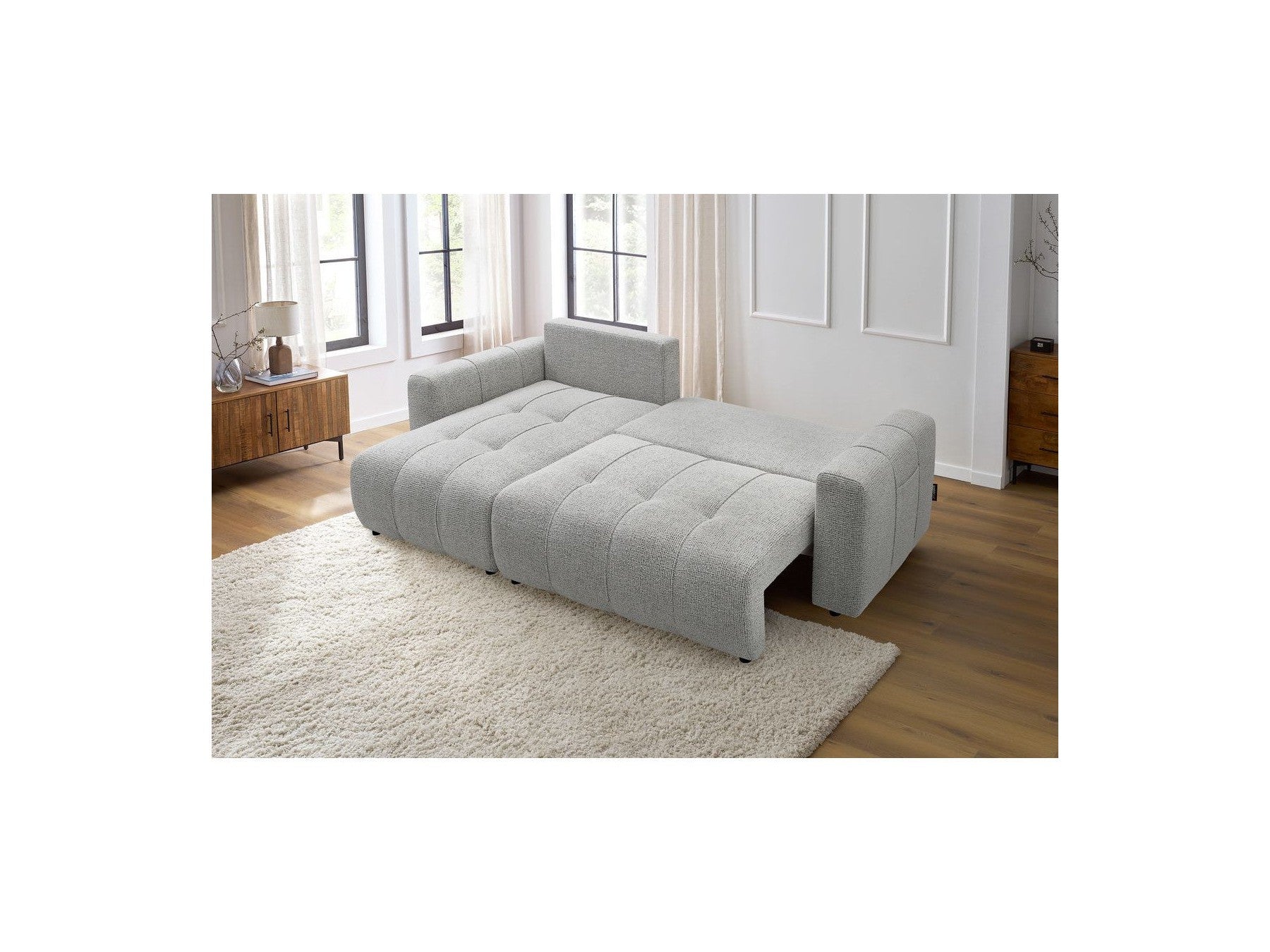 Canapé D'Angle Réversible Convertible Coffre Arsene