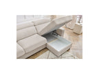 Reversible Corner Sofa Bed with Storage - 140x190 - Monaco - Corduroy