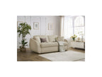 Cezanne - Straight Sofa Bed with Express Opening - Bouclé Fabric