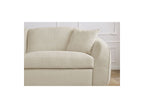 Cezanne - Straight Sofa Bed with Express Opening - Bouclé Fabric