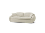 Cezanne Straight Sofa Bed with Express Opening and Smooth Fabric