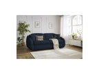 Cezanne Straight Sofa Bed with Express Opening and Smooth Fabric