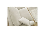 Cezanne Straight Sofa Bed with Express Opening and Smooth Fabric