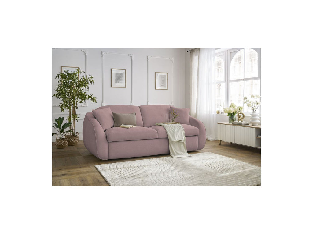 Cezanne Straight Sofa Bed with Express Opening and Smooth Fabric