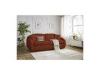 Cezanne Straight Sofa Bed with Express Opening and Smooth Fabric