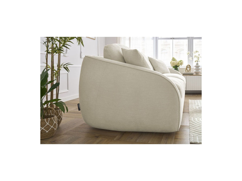 Cezanne Straight Sofa Bed with Express Opening and Smooth Fabric
