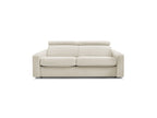 Canapé Droit Convertible - 140X190 - Monaco - Ouverture Express - Tissu Lisse