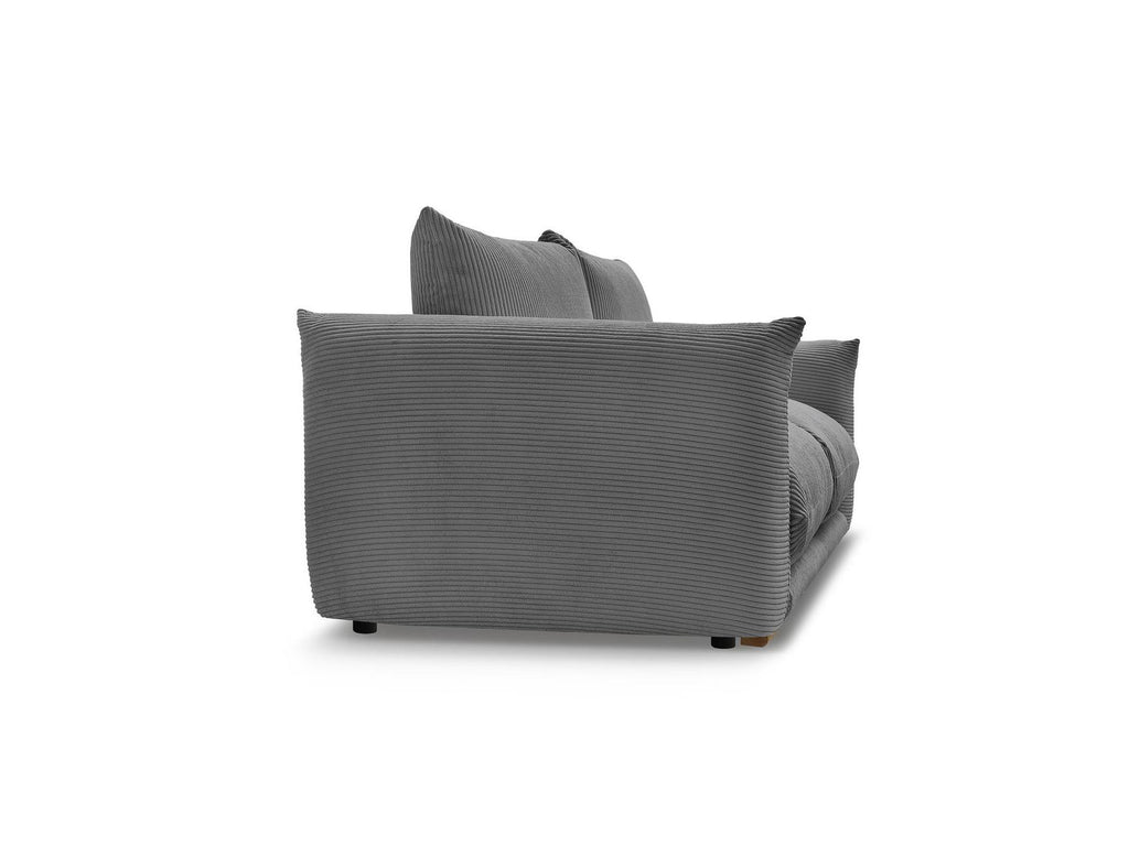 Ernest - Fixed Straight 2-Seater Sofa - Corduroy Fabric