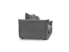 Ernest - Fixed Straight 2-Seater Sofa - Corduroy Fabric