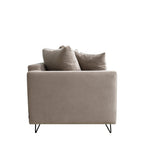 Villabon - 4-Seater Sofa - Velvet - Beige