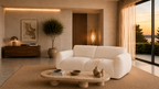Moka – 2-Sitzer-Sofa – Chenille-Stoff