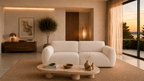 Moka – 2-Sitzer-Sofa – Chenille-Stoff