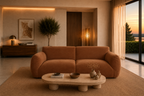 Moka – 2-Sitzer-Sofa – Chenille-Stoff