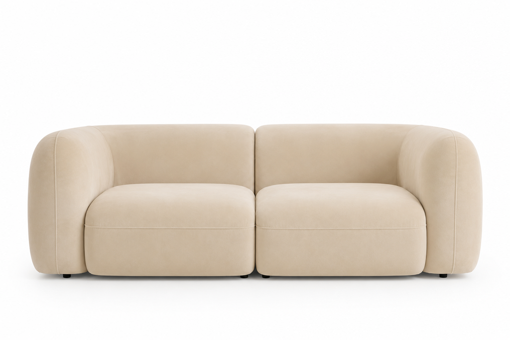 Yumi – 2-Sitzer-Sofa – Samt