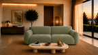 Moka - Bank 3-zits - Chenille stof