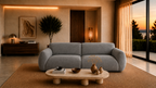 Moka - Bank 3-zits - Chenille stof