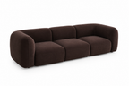 Yumi - 3-personers sofa - Fløjl