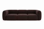 Yumi - 3-personers sofa - Fløjl