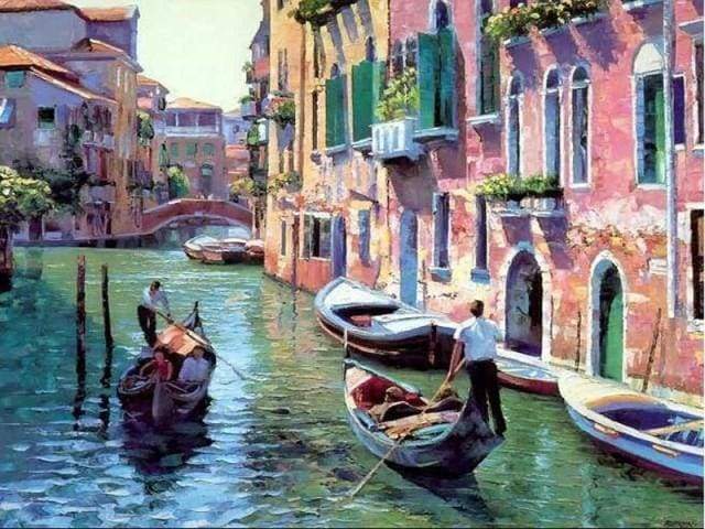 Peinture Par Numéros - Canaux De Venise