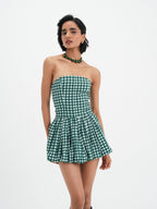 Robe Capucine - Pine Vichy