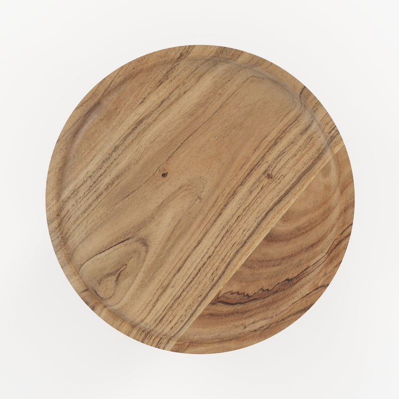 Table d'appoint Capucine en bois massif d'acacia