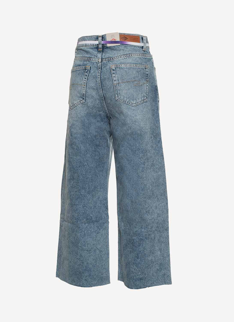 Lee Cooper - Jeans Cara Culotte - Bleu - Femme