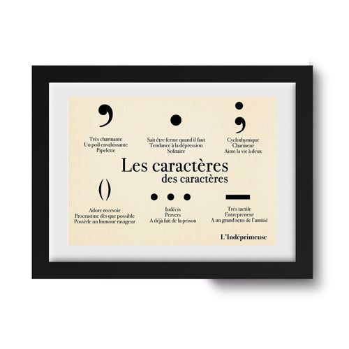 Le Caractère Des Caractères