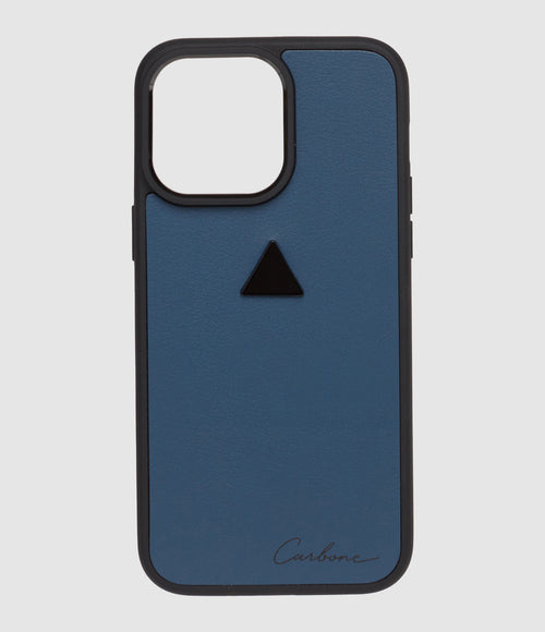 Carbone - Coque Iphone 14 Pro Pierre Bleu - Mixte