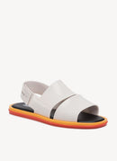 Melissa - Sandales Carbon - White Black - Femme