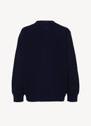 Prada - Cardigan En Coton - Navy - Femme