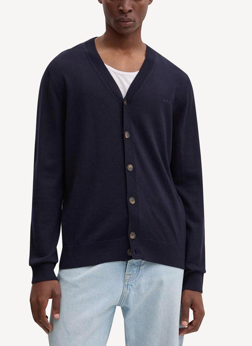 A.P.C. - Gilet - Bleu - Homme